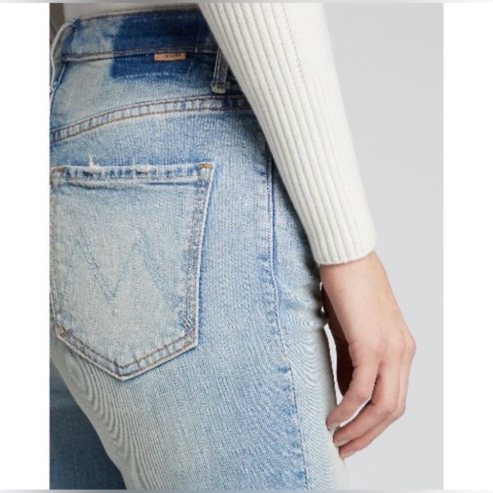 MOTHER size 32 worn 1x super stunner ankle jeans - Picture 7 of 9